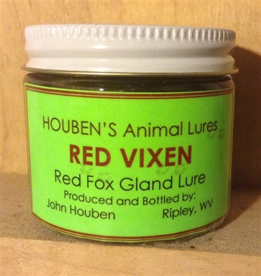 Red Vixen Red Fox Gland Lure by Houben’s Animal Lures